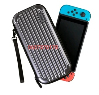 Nintendo Switch Portable Hard Case Shell for storage and travel with 12 Card Slots - Elekele Brand -
