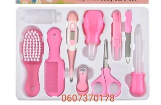 10 in 1 Baby Care Kit - Baby Grooming Kit - Pink Colour (Brand New)
