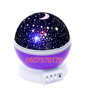 Star Master Night Light - Purple Colour (Brand New)