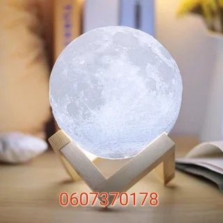 Moon Night Light Colour Changing Moon Lamp 5 Colours (Brand New)