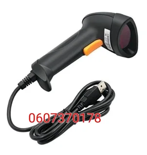 Handheld Laser Barcode Scanner - Model Q-A202 USB 2.0 Wired (Black) (Brand New)