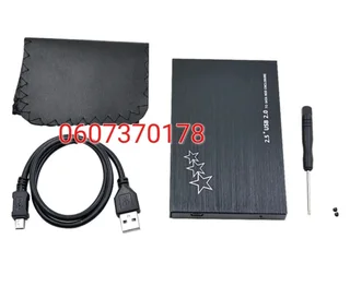 Hard Drive Enclosure External 2.5 Laptop HDD Casing Sata HDD Casing Metal Casing (Brand New)