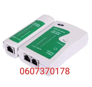 Network Cable Tester - Lan and Telephone Cable Tester Tool - RJ45 and RJ11 Cable Tester (Brand New)