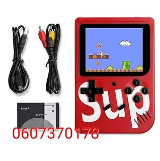 SUP Handheld Retro Video Game Console - 400 in 1 Arcade - Red Colour (Brand New)