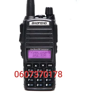 Two Way Radio Long Range Vhf Uhf Dual Band Walkie Talkie New Improved UV82 8W - Original (Brand New)