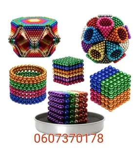 Magnetic Balls Rainbow Magnetic Balls - 216 Pieces (5mm) (Brand New)