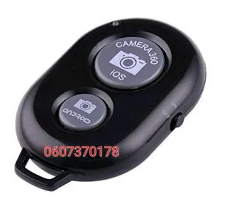 Bluetooth Remote Camera Shutter For Apple, IOS And Android - Black (Brand New)