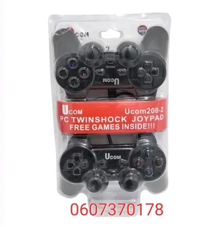 PC Gaming Controller USB Wired Joystick Pack of 2 Controllers (Brand New)