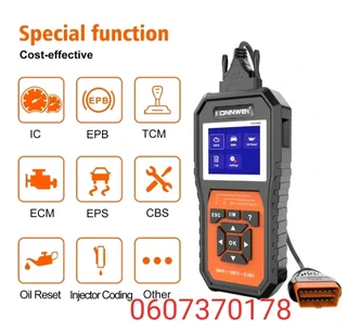 Full System Diagnostic Scanner for BMW and OBDII + EOBD Scanner for BMW KW480 (Brand New)