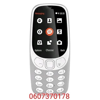 3310 Mobile Phone - Grey Colour - Dual SIM - MTech 3310 (Brand New)