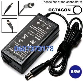 Dell Laptop Charger 19.5V 3.34 A (Octagon Pin Size) Brand New