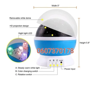 Star Master Night Light - 3 Pack - Star Master Pack of 3 Lights (Brand New)