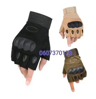 Tactical Gloves - Half Finger Tactical Gloves - Fingerless Military Style Gloves (Brand New)