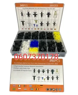 Car Retainer Clips - New Retainer Clips 545 Piece Assorted Retainer Clips - 545 Piece (Brand New)