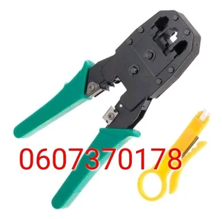 3 in 1 Network Cable Crimping Tool Model HT-315 - Multi Function LAN Cable Crimping Tool (Brand New)