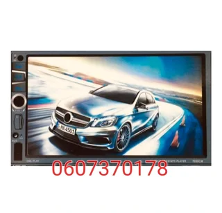 Car Radio Double Din Touch Screen Multimedia Player Mirror Link - 7 Inch Screen - 7030 (Brand New)