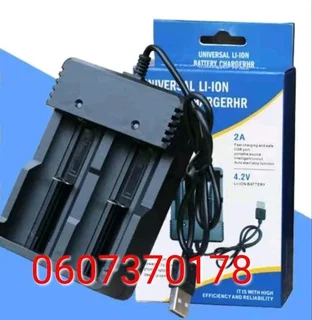 Lithium Battery Charger - USB Powered Battery Charger for 18650, 26650 &amp; 18350 (Brand New)