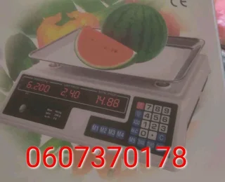 Digital Pricing Scale Electronic Price Scale for Food and Meat with Dual Display 40Kg (Brand New)