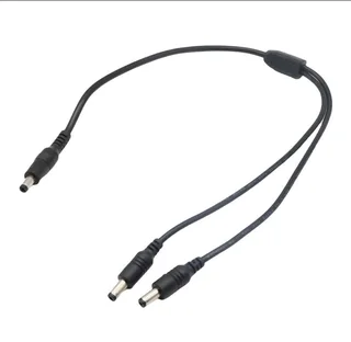 Mini UPS Splitter Cable - Mini WiFi UPS DC Cable 1 Output to 2 (Brand New)