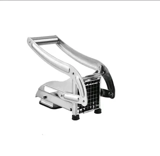 Silver Potato Chip Cutter - Stainless Steel - For Home Use (Brand New)