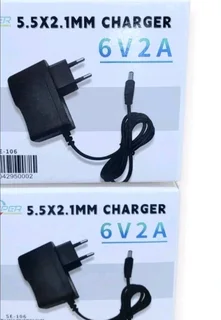 6V Power Supply - 6V 2A Adapter Power Supply Pin Size 5.5mm x 2.1mm (Brand New)