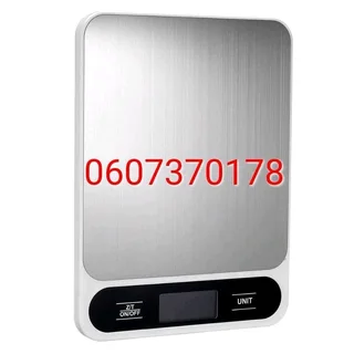Kitchen Scale Digital Stainless Steel Kitchen Scale 10Kg/10,000g - Model F0-10-07 (Brand New)