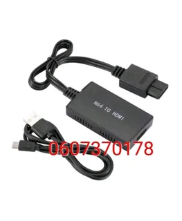 Nintendo 64 to HDMI Converter Adapter (Brand New)