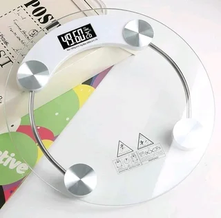 Electronic Personal Body Weight Scale - Glass Bathroom Scale (Brand New)