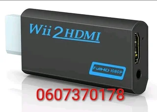 Nintendo Wii To HDMI Converter - New Model (Brand New)