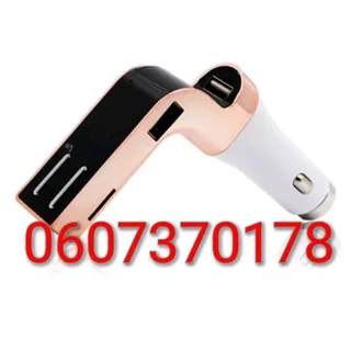 Bluetooth MP3 FM Transmitter - 2 in 1 Bluetooth Car Transmitter and Charger with Remote (Brand New)