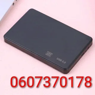 USB 2.0 SATA to USB External Hard Drive Enclosure HDD / SSD 2.5 Inch (Brand New) ⭐️⭐️⭐️⭐️⭐️