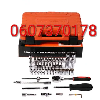 53 Piece Sockets And Wrenches Tools Set SD-31514 (Brand New) ⭐️⭐️⭐️⭐️⭐️