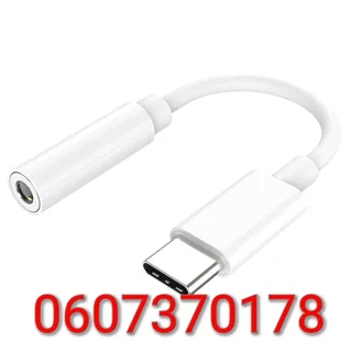Type-C to 3.5mm Earphone Cable Adapter - Type C to Aux Phone Adapter (Brand New) ⭐️⭐️⭐️⭐️⭐️
