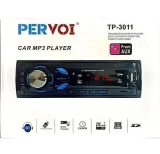 Pervoi Car Radio with MP3 Player, FM, USB, AUX, Bluetooth Pervoi TP-3011 (Brand New)