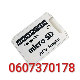 Psvita Revolution Game Card V5.0 Micro Sd Card Socket Adapter - Ps Vita Adapter (brand New)