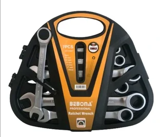Spanner Ratchet Wrench Set -7 Piece Professional Ratchet Wrench Spanner Set (Brand New)