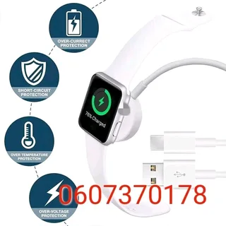 Apple Watch Charger 2 in 1 Wireless Magnetic Charger - Wireless Apple Watch Charger Q11 (Brand New)