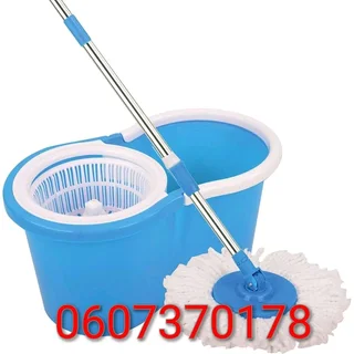 360 Degree Rotating Mop with Bucket - Blue Colour (Brand New) ⭐️⭐️⭐️⭐️⭐️