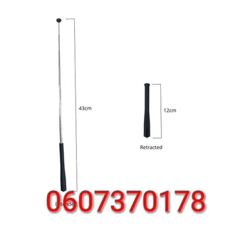 Two Way Radio Antenna Dual Band for Walkie Talkie - Improves Signal (Expands to 43cm) (Brand New)
