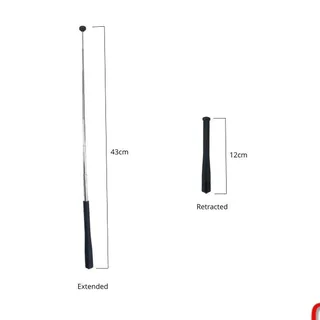 Two Way Radio Antenna Dual Band for Walkie Talkie - Improves Signal (Expands to 43cm) (Brand New)