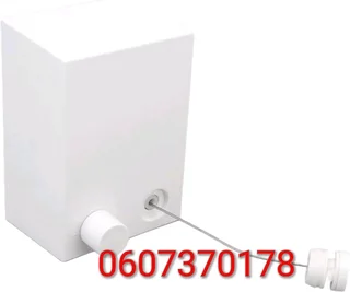 Clothing Line Metal - Retractable Clothing Line Invisible Wall Mounted - 4.2 Metres (Brand New)