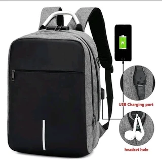 Laptop Backpack with USB Port and Lock - Anti Theft Laptop Bag (Brand New)