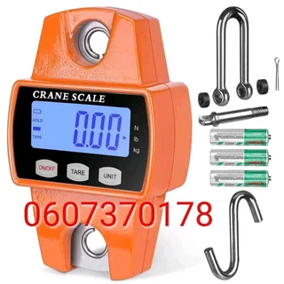 Digital Hanging 300kg Crane Weight Scale (Brand New)
