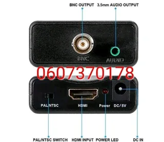 HDMI TO BNC Video Converter Box - HDMI to BNC Adapter (Brand New)