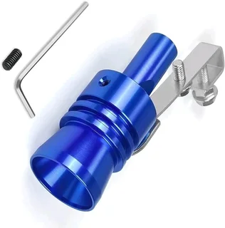 Exhaust Whistler Turbo Sound - Large Blue Colour (Brand New)