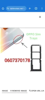 OPPO Sim Tray - OPPO Sim Trays Different Models Available (Brand New) ⭐️⭐️⭐️⭐️⭐️