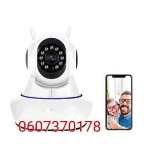 Wireless WiFi Dual Antenna Intelligent Surveillance Camera (Brand New)