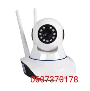 Wireless WiFi Dual Antenna Intelligent Surveillance Camera (Brand New)