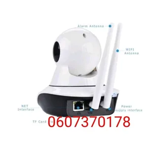 Wireless WiFi Dual Antenna Intelligent Surveillance Camera (Brand New)