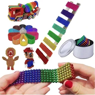 5mm Magnetic Balls Rainbow - 216 Pieces (Brand New) ⭐️⭐️⭐️⭐️⭐️